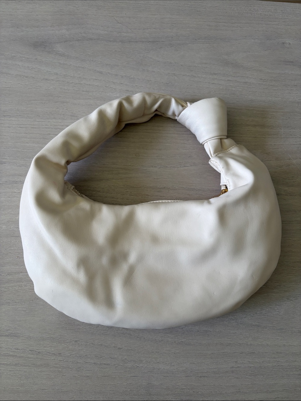 Women's Cream Hobo Shoulder Bag - Unbranded